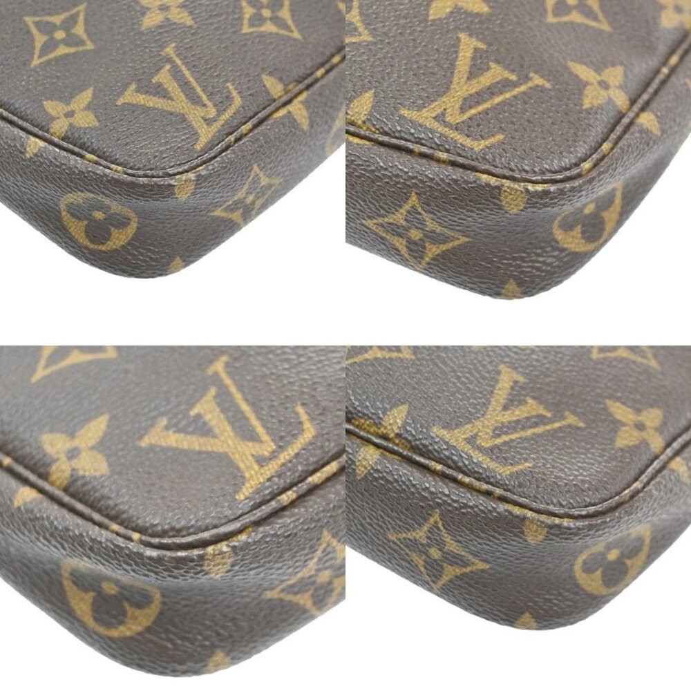LOUIS VUITTON Pochette Accessoires Hand Bag Monogram Leather BN M51980 34MA288 - Picture 15 of 16